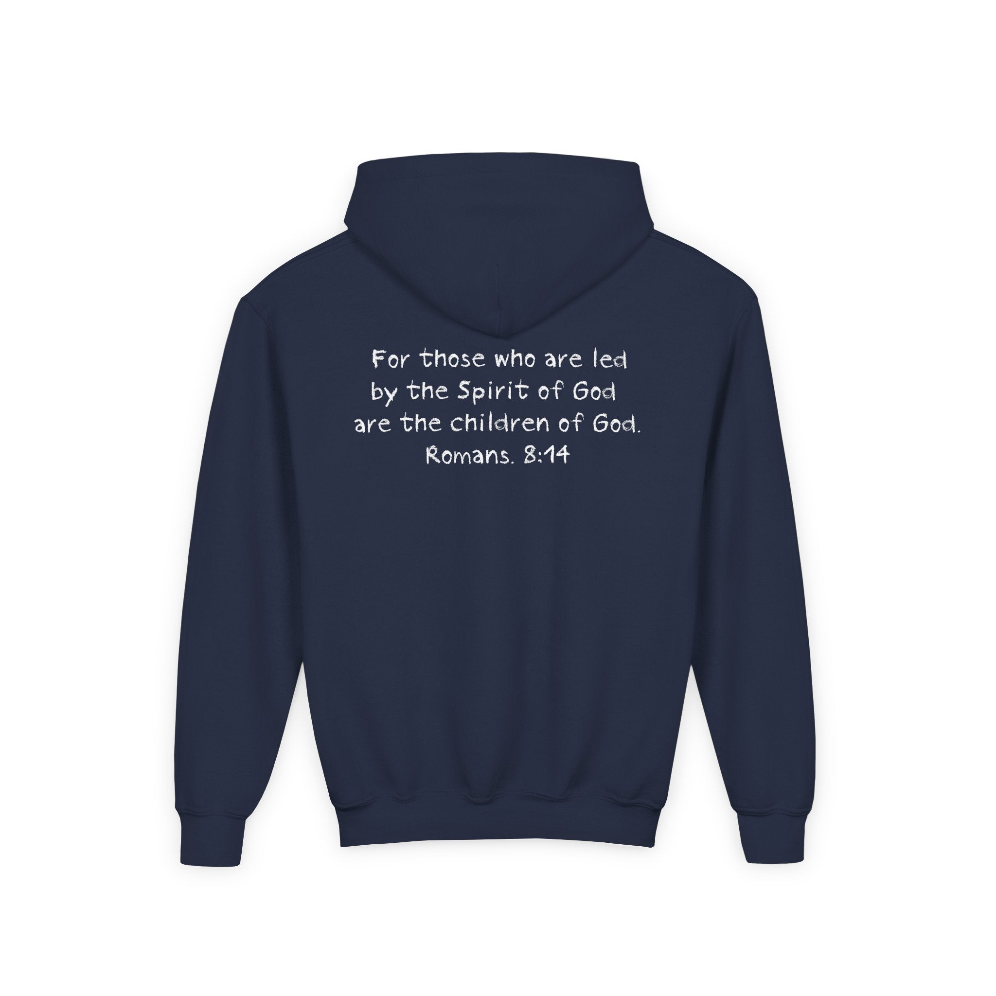 GOD'S CHILD! Collection | Hoodie [Youth]  | (Romans 8:14) - Pastel
