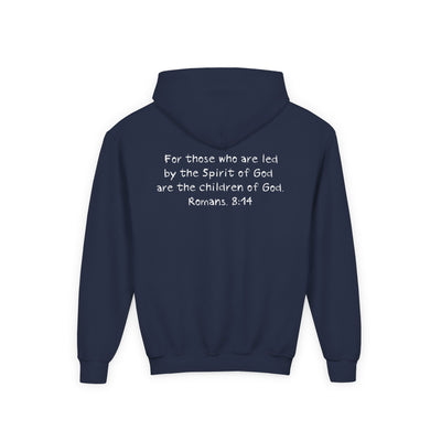 GOD'S CHILD! Collection | Hoodie [Youth]  | (Romans 8:14) - Pastel