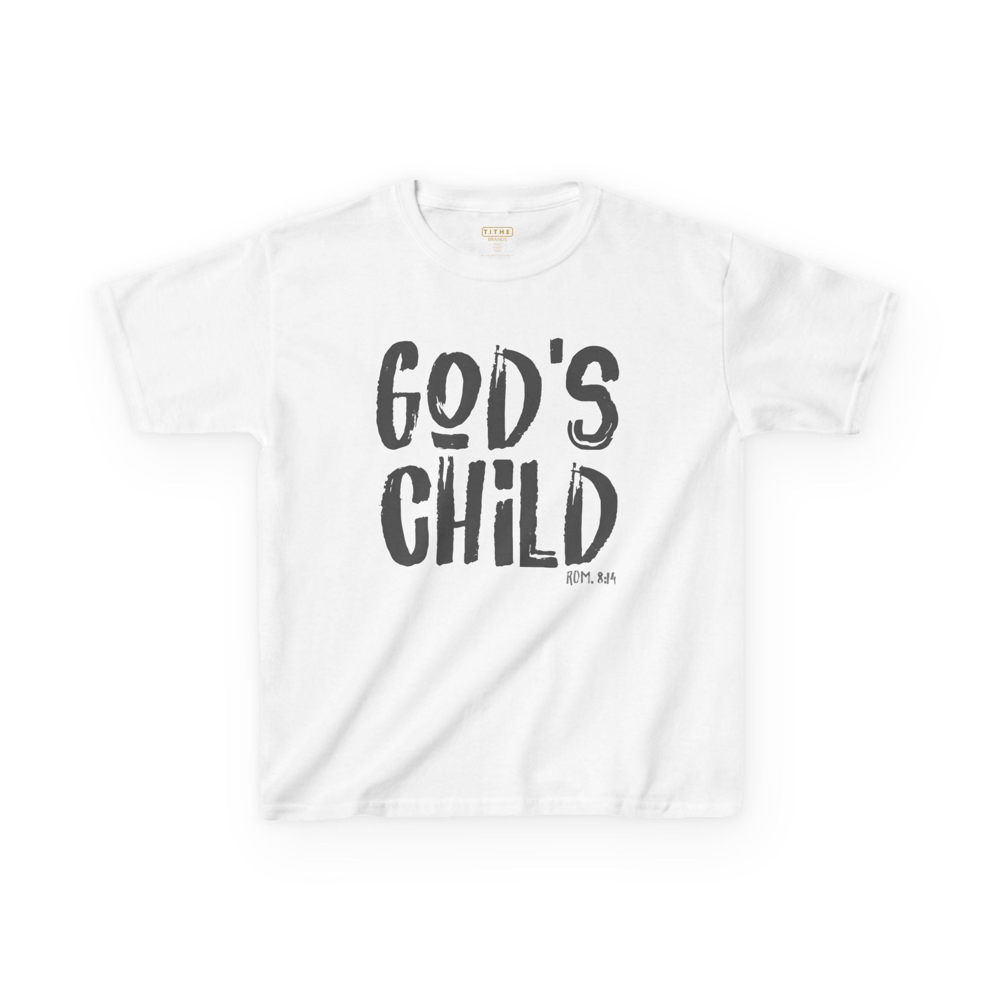 GOD'S CHILD! Collection |  Inspirational Youth Tee-Shirt | (Romans 8:14)