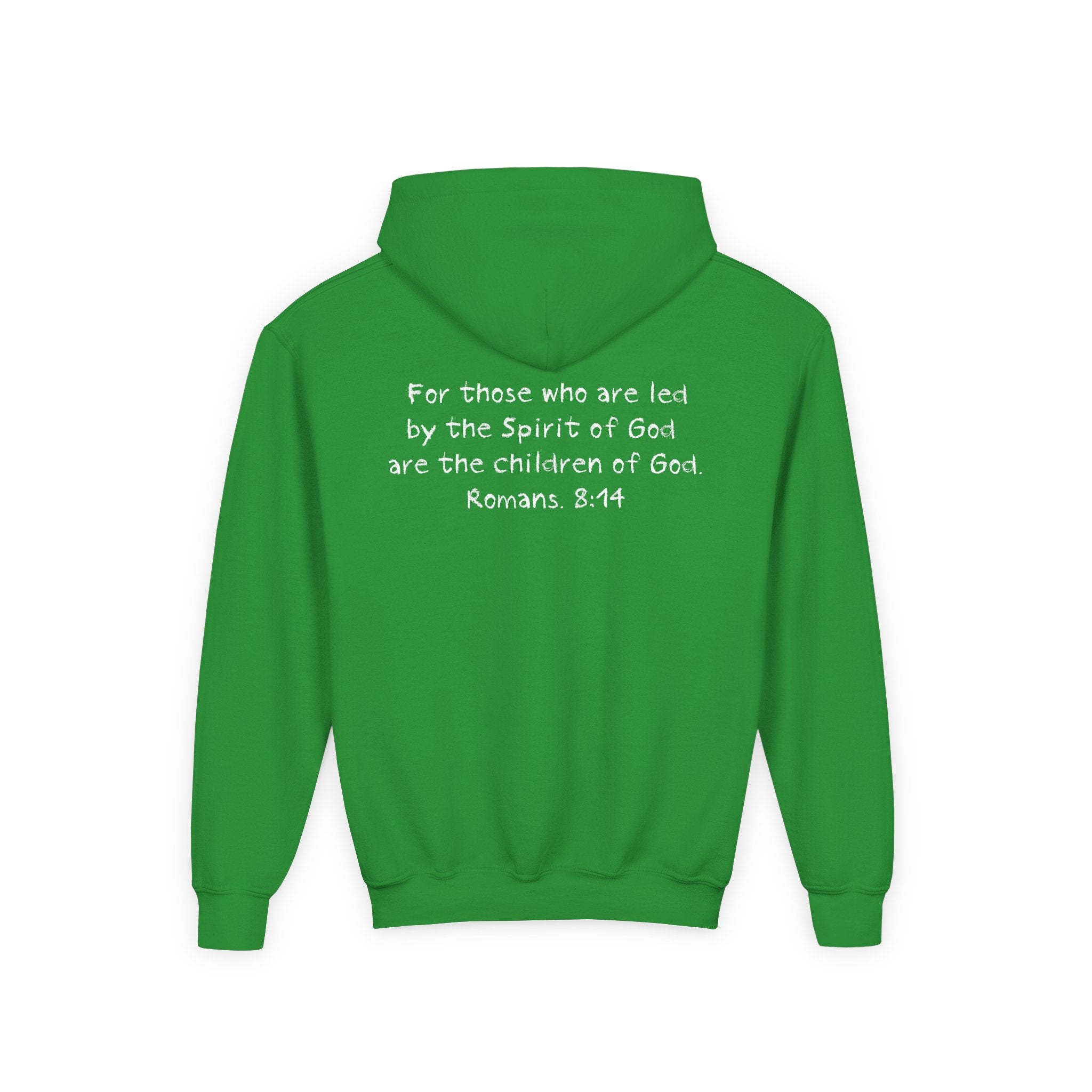 GOD'S CHILD! Collection | Hoodie [Youth]  | (Romans 8:14) - Pastel