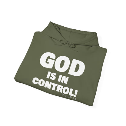 GOD IS IN CONTROL! Collection | Unisex Hoodie | (Proverbs 19:21 )