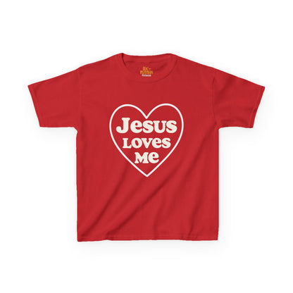 Jesus Loves Me | Kids Tee | Motivational Kids Shirt, Gifts for Young Dreamers, Casual Kids Clothing, Back to School Tee, Kids Hustle Tee