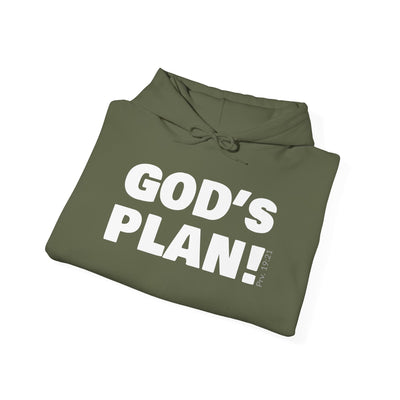 GOD'S PLAN! Collection | Unisex Hoodie | (Proverbs 19:21 )