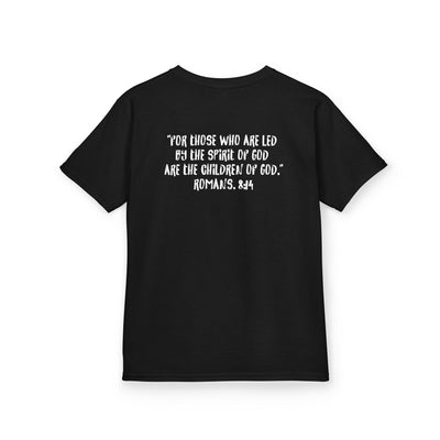 GOD'S CHILD! Collection |  Inspirational Youth Tee-Shirt | (Romans 8:14)