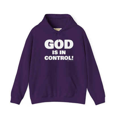 GOD IS IN CONTROL! | Hoodie | (Proverbs 19:21)