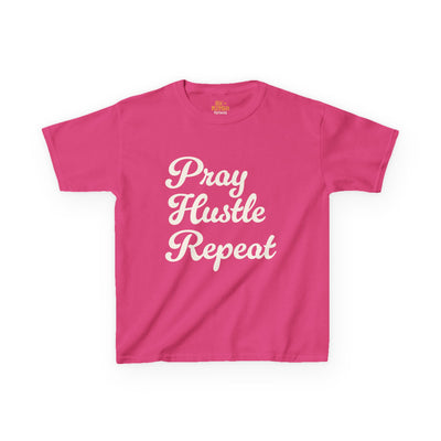 Pray Hustle Repeat | Kids Tee | Gen-BLESSED! Kidswear Collection