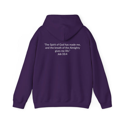 GOD MADE! Collection | Hoodie | (Job 33:4)