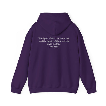 GOD MADE! Collection | Hoodie | (Job 33:4)