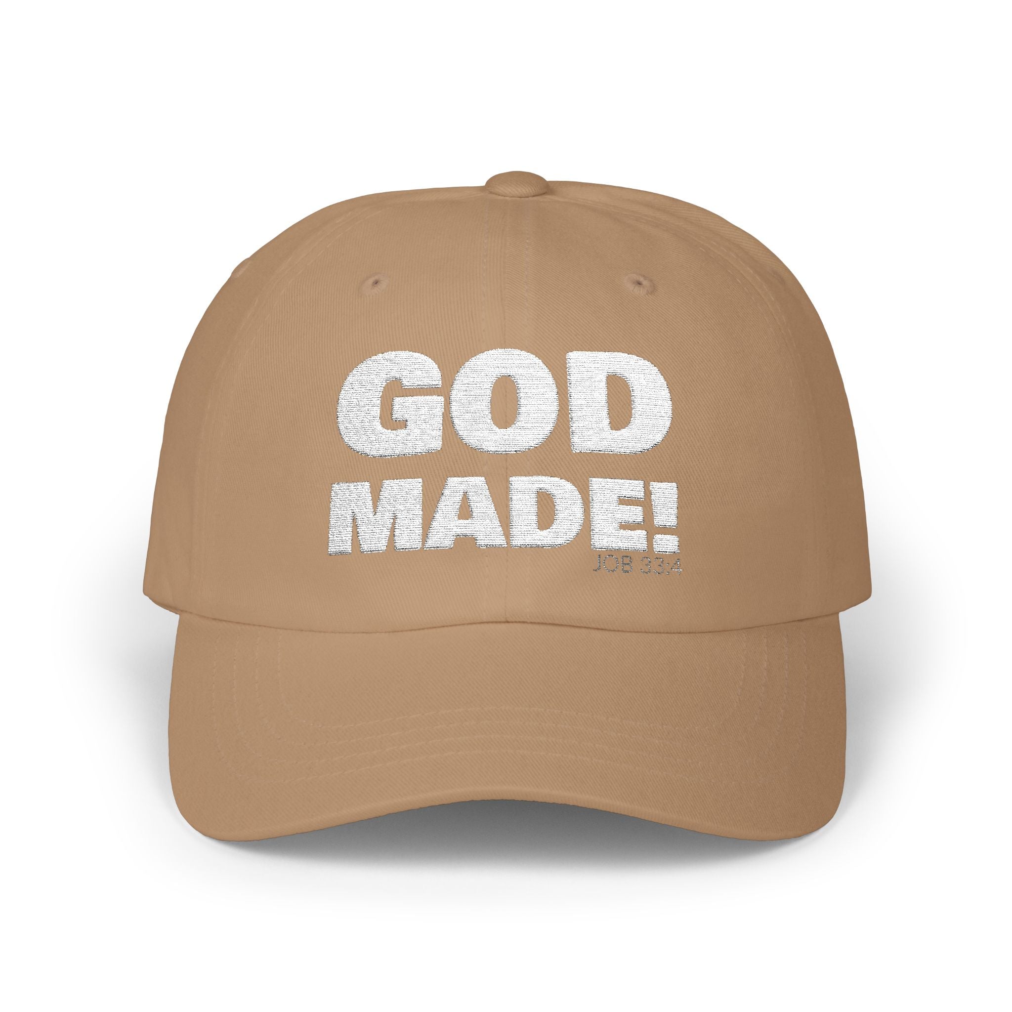 GOD MADE!  |  Faithware collection Inspirational Cap