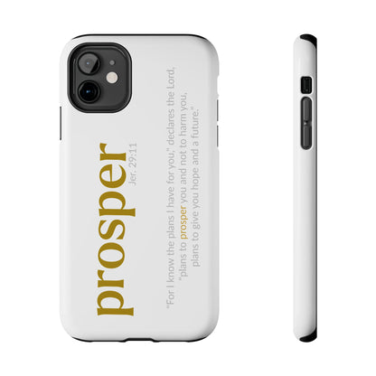PROSPER 29:11 COLLECTION |  Tough Phone Case |  (Jeremiah 29:11)