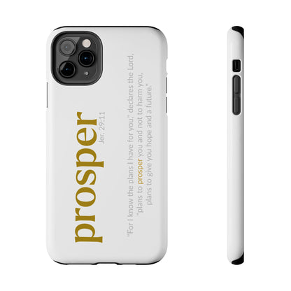 PROSPER 29:11 COLLECTION |  Tough Phone Case |  (Jeremiah 29:11)