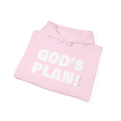 GOD'S PLAN! Collection | Unisex Hoodie | (Proverbs 19:21 )
