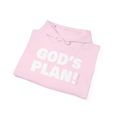 GOD'S PLAN! Collection | Unisex Hoodie | (Proverbs 19:21 )