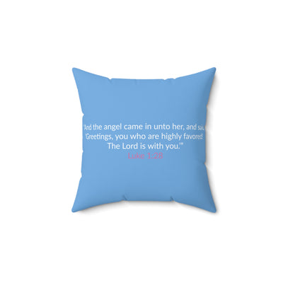 Copy of Copy of Copy of Blessed Square Pillow - Inspirational Home Decor
