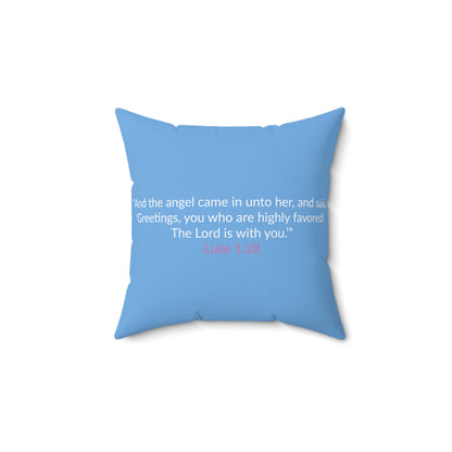 Copy of Copy of Copy of Blessed Square Pillow - Inspirational Home Decor