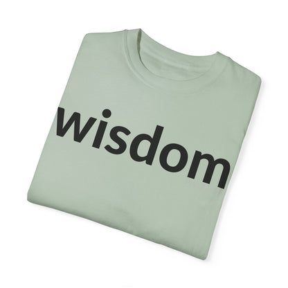 WISDOM | Faithware Collection – T-Shirt | Proverbs 24:3-4