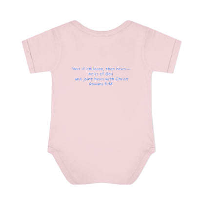 KINGDOM KID | Infant Bodysuit | Baby Heirs Collection (Romans 8:17)
