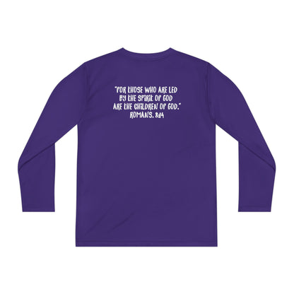 GOD'S CHILD! Collection | Youth Long Sleeve Tee | (Romans 8:14)