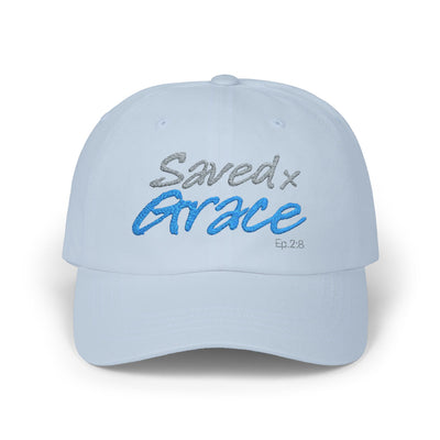 SAVED x GRACE  (Eph. 2:8)  Faithware Collection Unisex Cap - (embroidered)