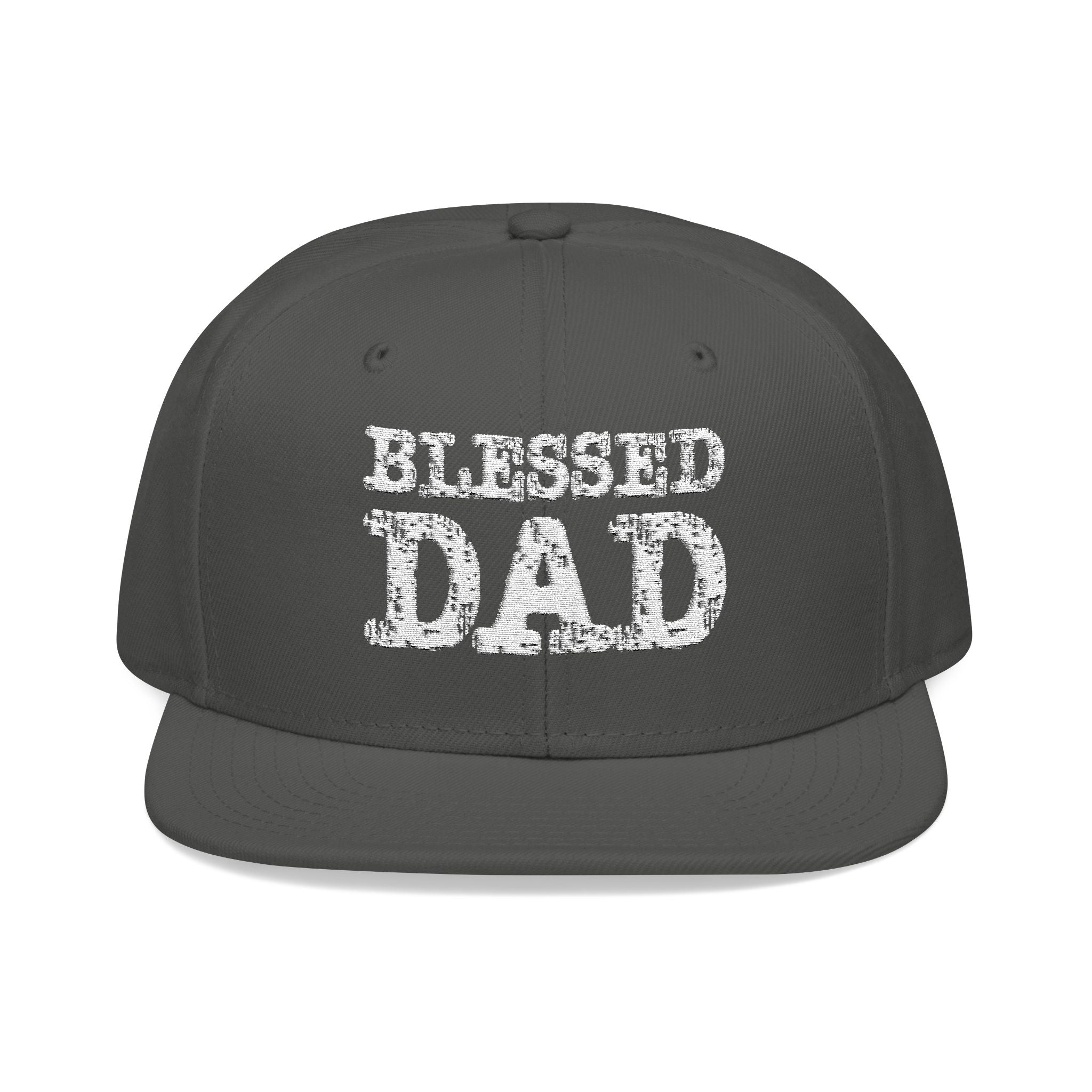 BLESSED DAD |  Snapback Hat |  Embroidered Cap for Father's Day, Gift for Dads, Trendy Father's Day Gift, Casual Everyday Wear
