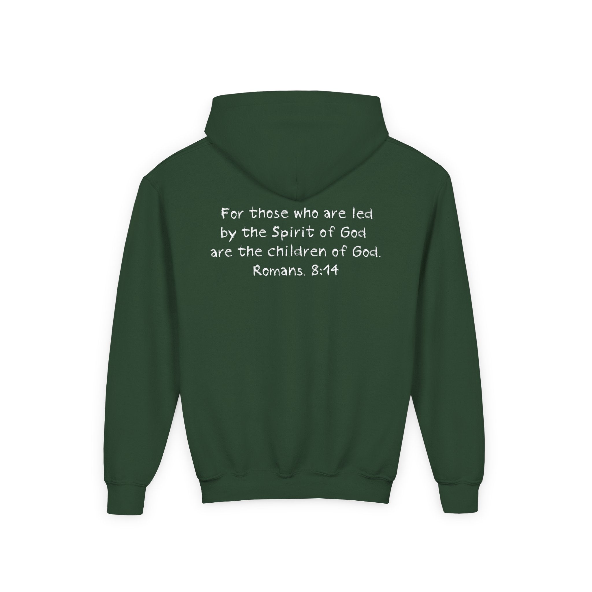 GOD'S CHILD! Collection | Hoodie [Youth]  | (Romans 8:14) - Pastel