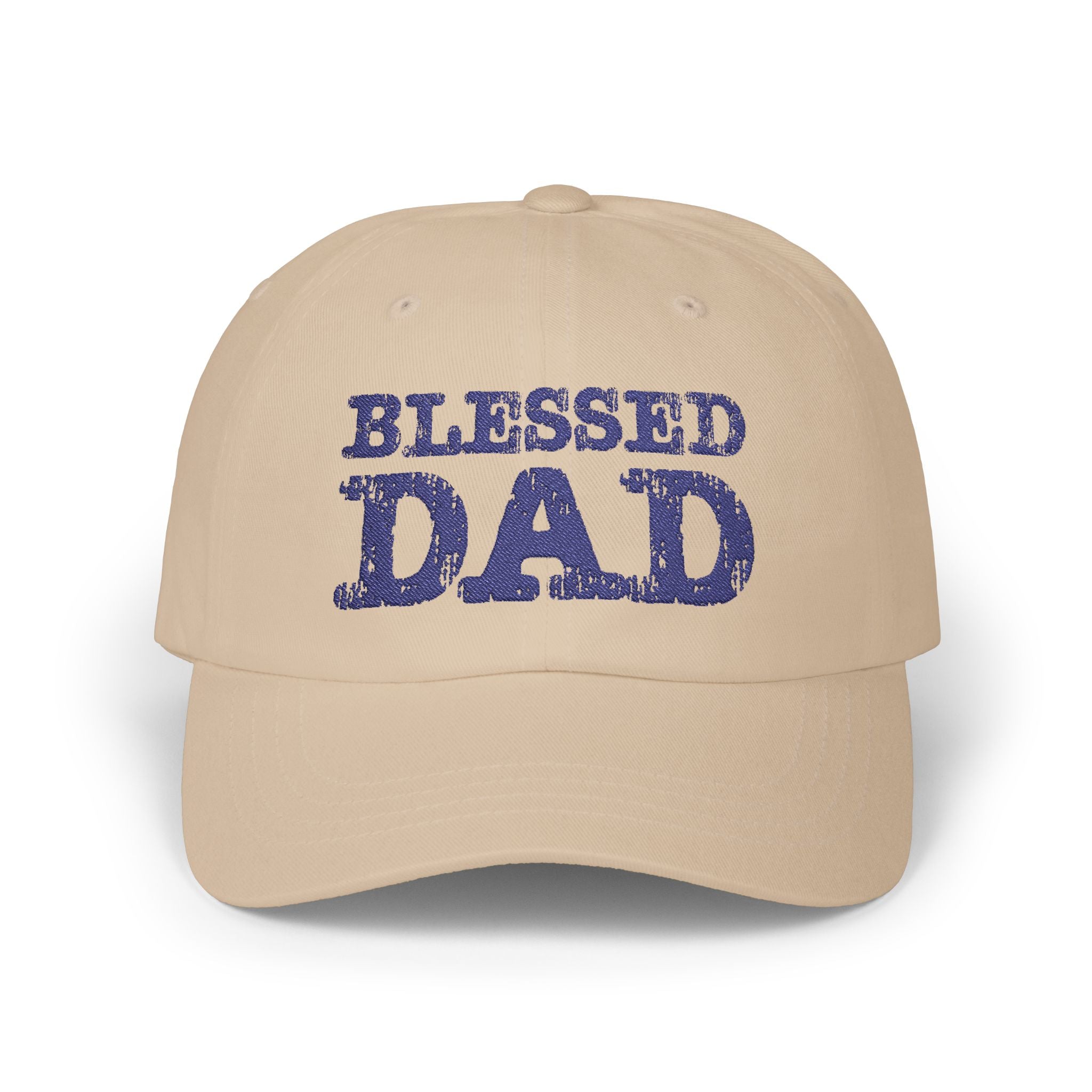 BLESSED DAD - Cap | Adjustable Father’s Day Hat, Gift for Dads, Casual Cap for Family Outings, Summer Style