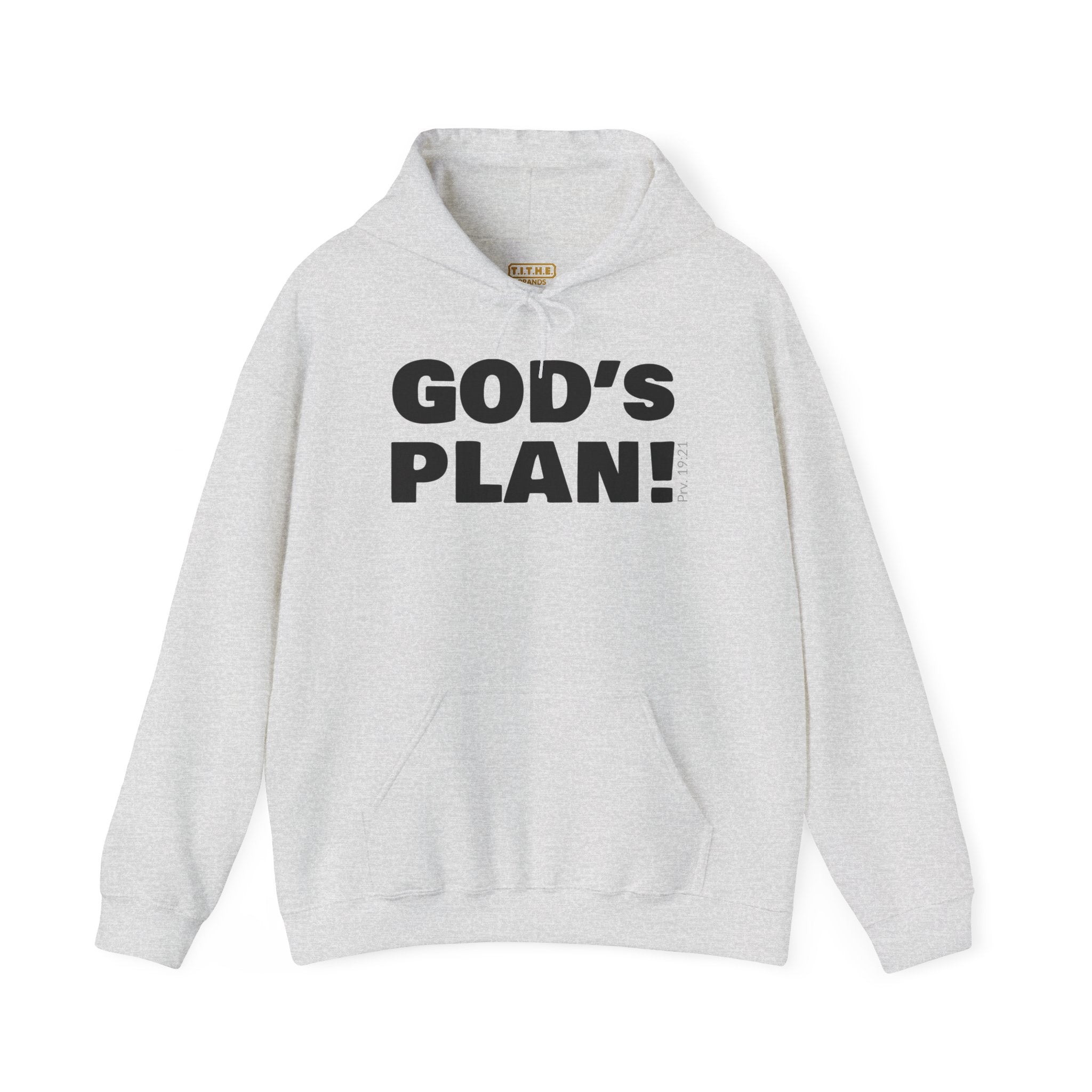 GOD'S PLAN! Collection | Unisex Hoodie | (Proverbs 19:21 )
