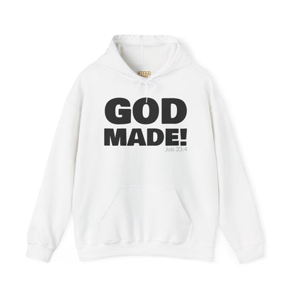 GOD MADE! Collection - Hoodie | Job 33:4