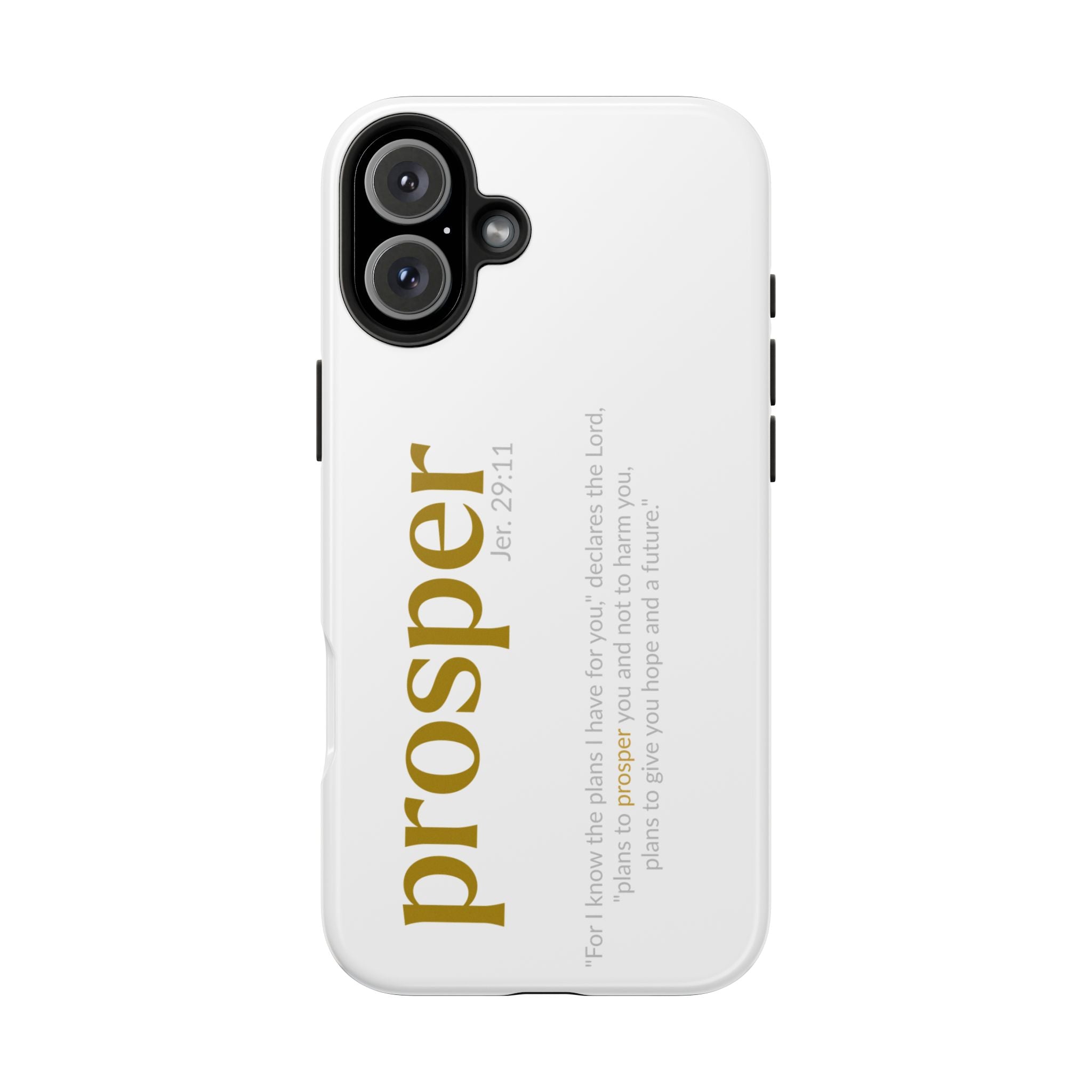 PROSPER 29:11 COLLECTION |  Tough Phone Case |  (Jeremiah 29:11)