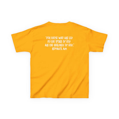GOD'S CHILD! Collection |  Inspirational Youth Tee-Shirt | (Romans 8:14)