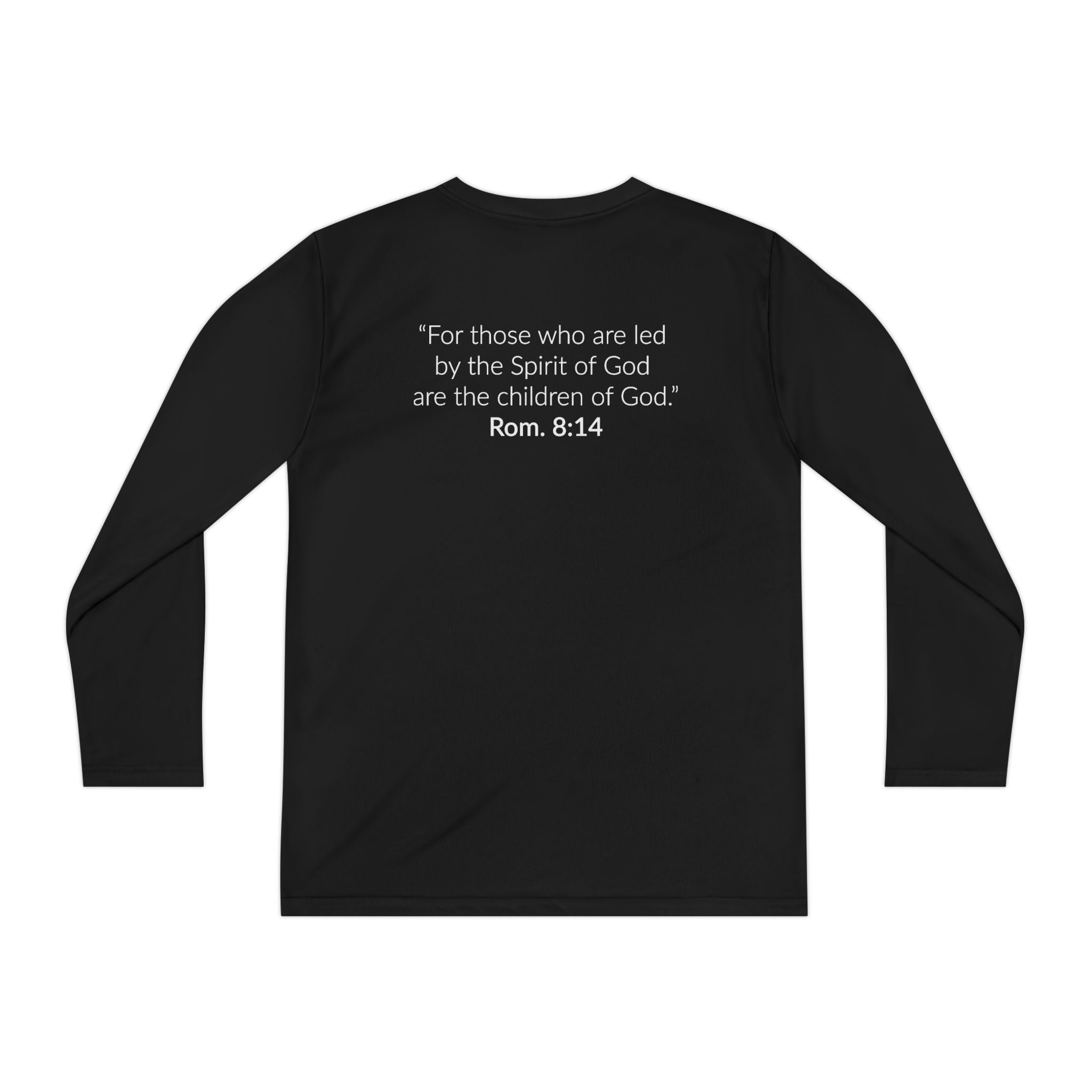 GOD'S CHILD! Collection Youth Long Sleeve Tee | (Romans 8:14)