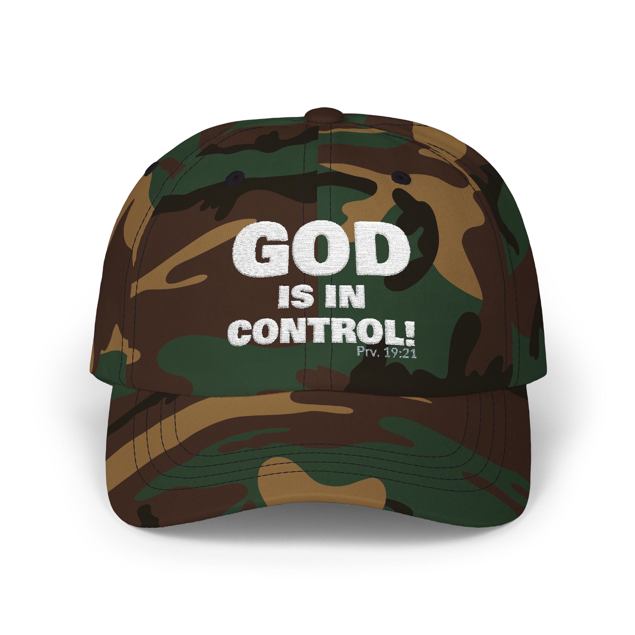 GOD IS IN CONTROL!  | Cap | (white text)