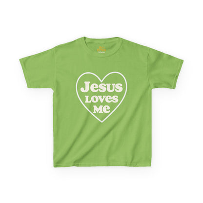 Jesus Loves Me | Kids Tee | Motivational Kids Shirt, Gifts for Young Dreamers, Casual Kids Clothing, Back to School Tee, Kids Hustle Tee