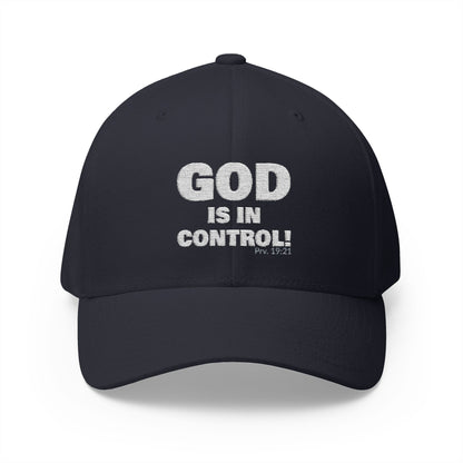 GOD IS IN CONTROL! Collection | Embroidered Cap | (Proverbs 19:21 )