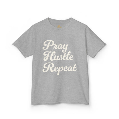 Pray Hustle Repeat | Kids Tee | Gen-BLESSED! Kidswear Collection