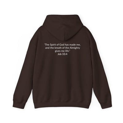 GOD MADE! Collection | Hoodie | (Job 33:4)