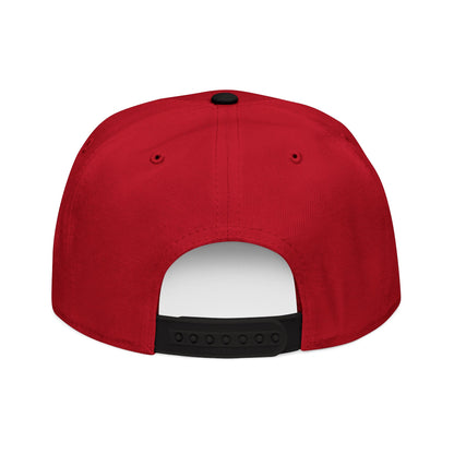 'GOD MADE!' | Embroidered Snapback Cap - (Job 33:4)- black