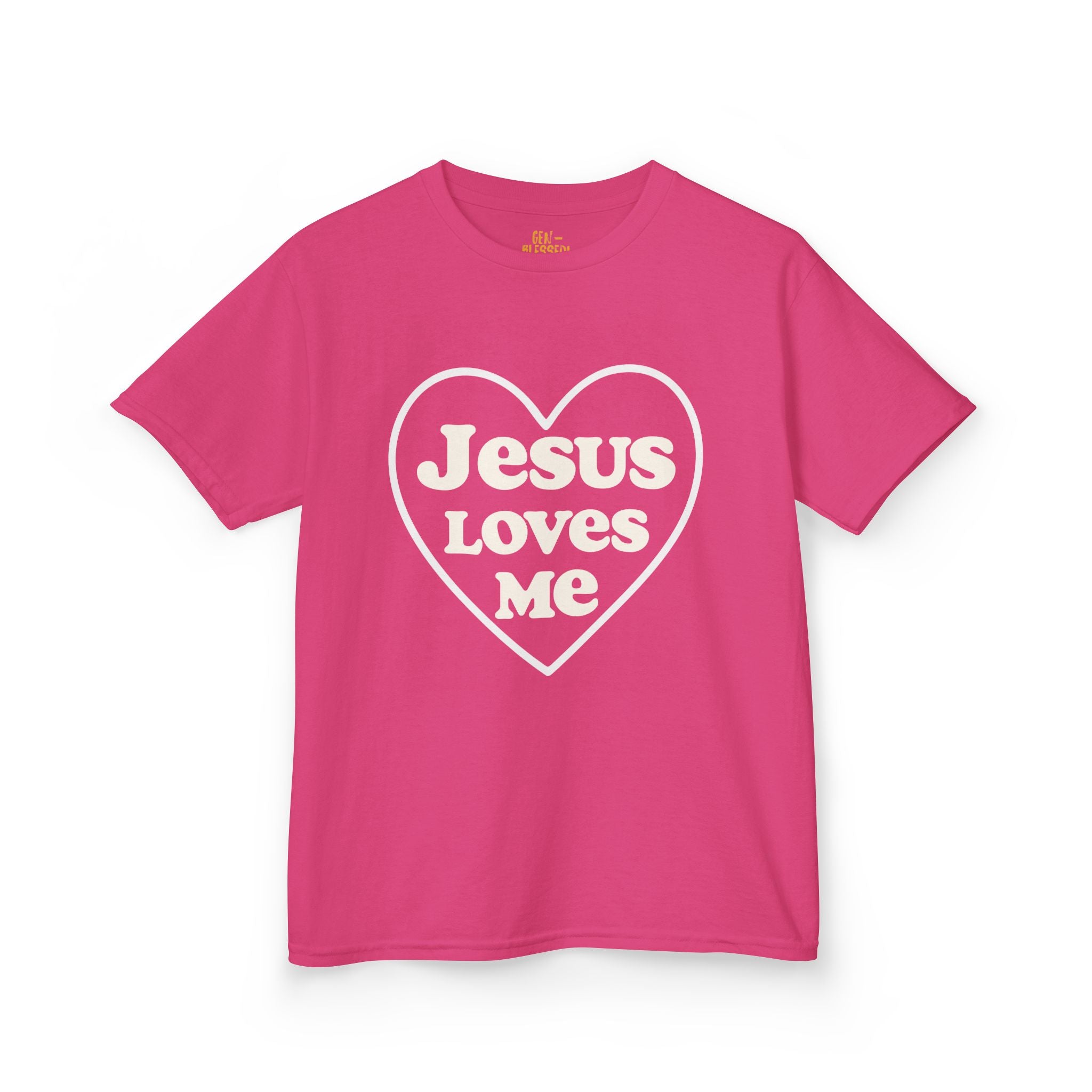 Jesus Loves Me | Kids Tee | Motivational Kids Shirt, Gifts for Young Dreamers, Casual Kids Clothing, Back to School Tee, Kids Hustle Tee