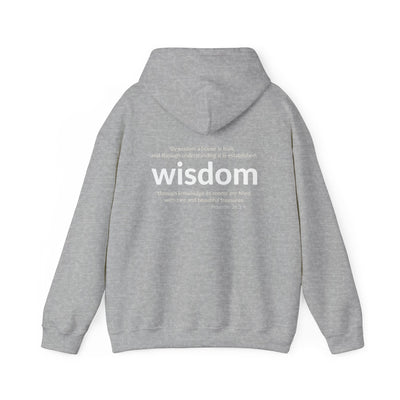 WISDOM | Faithware Collection – Hoodie | (Proverbs 24:3-4)