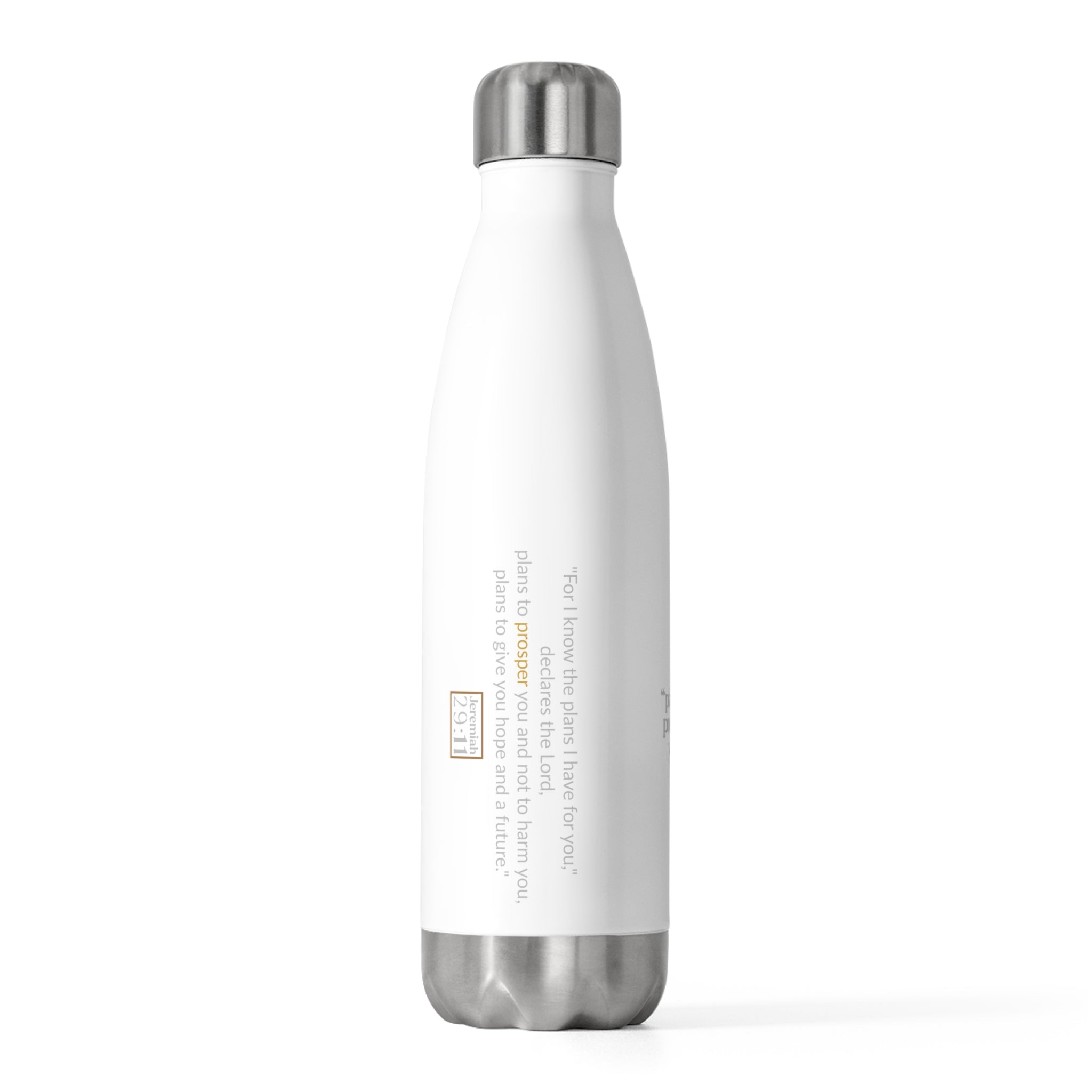 THRIVE 29:11 Collection | 20oz Insulated Water Bottle | (Jeremiah 29:11)