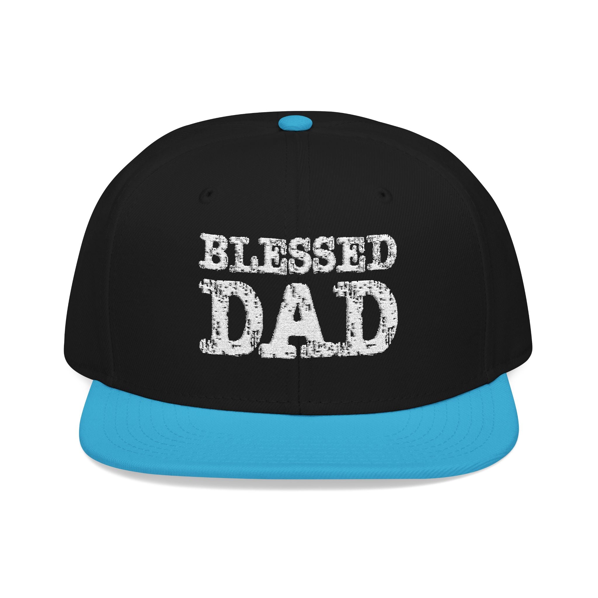 BLESSED DAD |  Snapback Hat |  Embroidered Cap for Father's Day, Gift for Dads, Trendy Father's Day Gift, Casual Everyday Wear