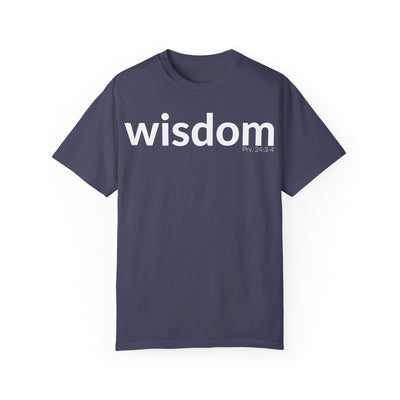 WISDOM | Faithware Collection – T-Shirt | Proverbs 24:3-4