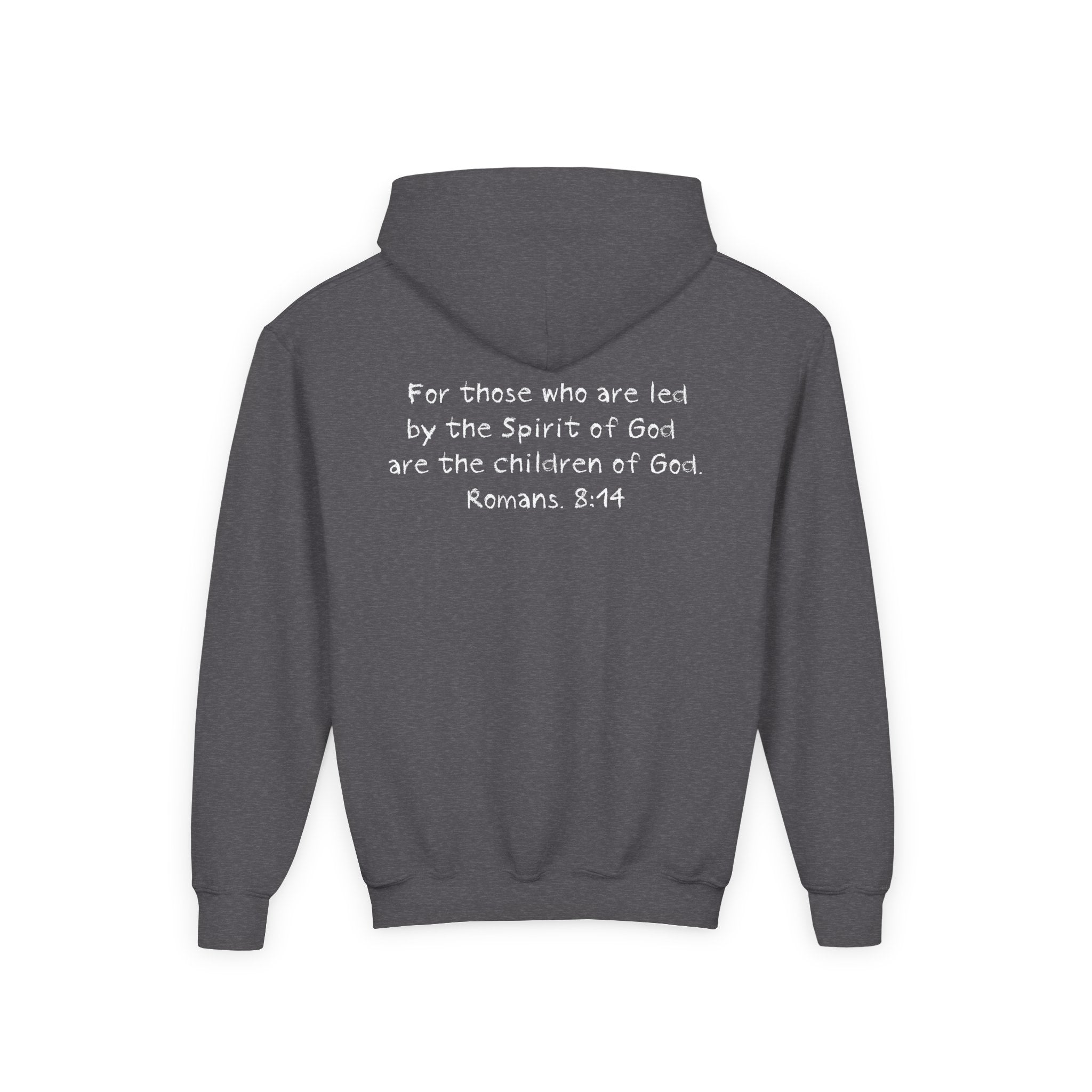 GOD'S CHILD! Collection | Hoodie [Youth]  | (Romans 8:14) - Pastel