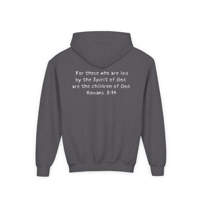 GOD'S CHILD! Collection | Hoodie [Youth]  | (Romans 8:14) - Pastel