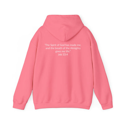 GOD MADE! Collection | Hoodie | (Job 33:4)