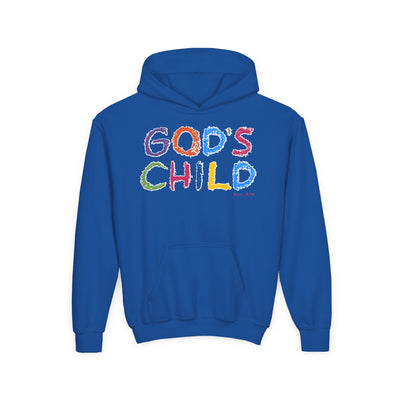 GOD'S CHILD! Collection | Hoodie [Youth]  | (Romans 8:14) - Pastel