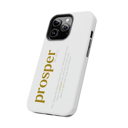 PROSPER 29:11 COLLECTION |  Tough Phone Case |  (Jeremiah 29:11)