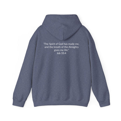 GOD MADE! Collection | Hoodie | (Job 33:4)