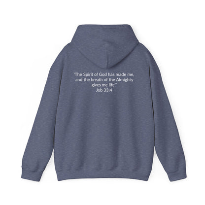 GOD MADE! Collection | Hoodie | (Job 33:4)