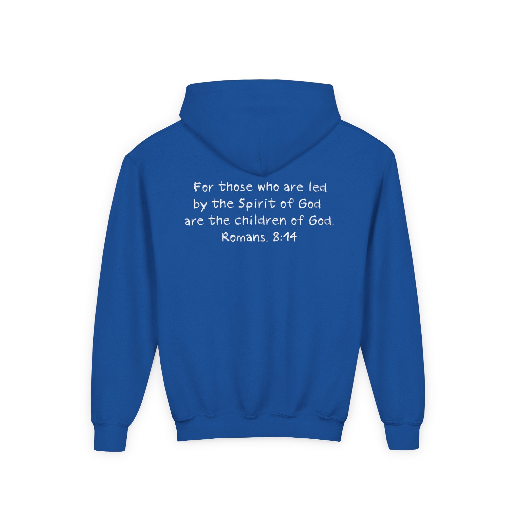 GOD'S CHILD! Collection | Hoodie [Youth]  | (Romans 8:14) - Pastel